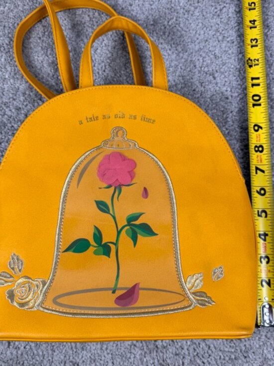 Loungefly Disney Beauty And The Beast Rose Mini Backpack Box Lunch Exclusive main image 6